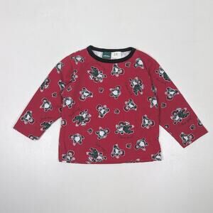 Vintage Snowden Sweatshirt Girls Size 3T Red Raggedy Andy